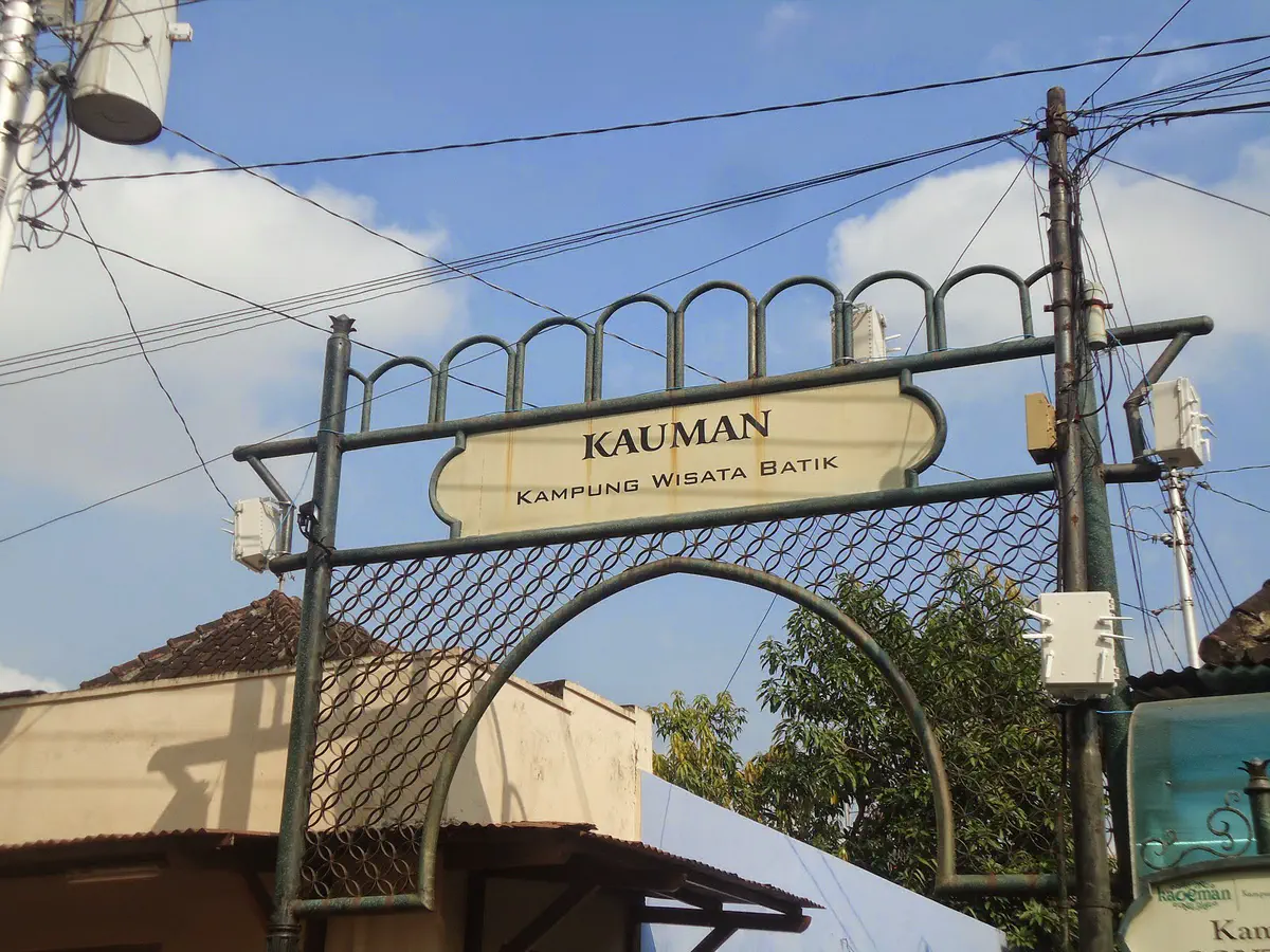 foto kampung batik kauman